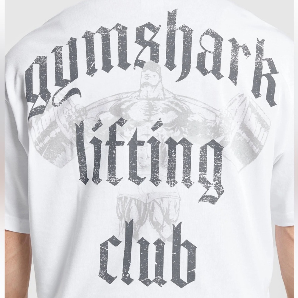 Gymshark Lifting White Tee